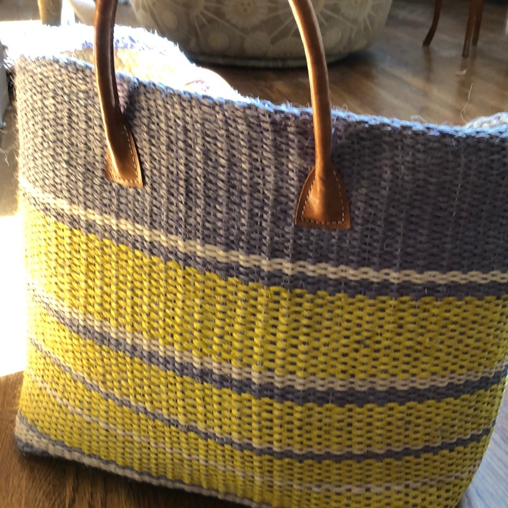 Straw bag